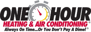 One Hour Heating   Air Logo