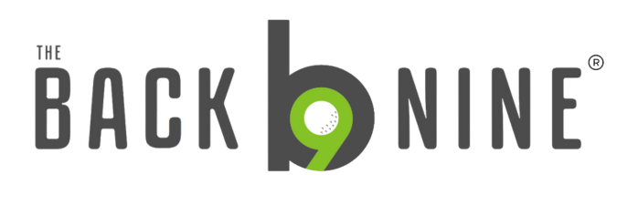 the back nine golf logo indoor simulator